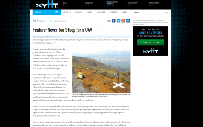 Client Case Study ArticleNever Too Steep for a UAV